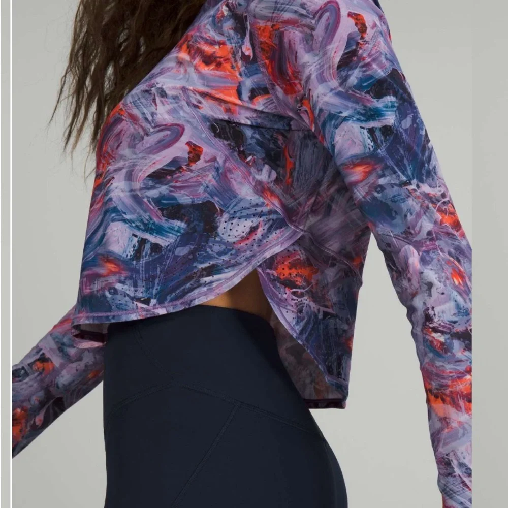 Lululemon Crew Neck UV Protection Running Long Sleeve Shirt - Picture 5 of 5